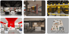 建材店的拆修结果图设想需要合适现代审